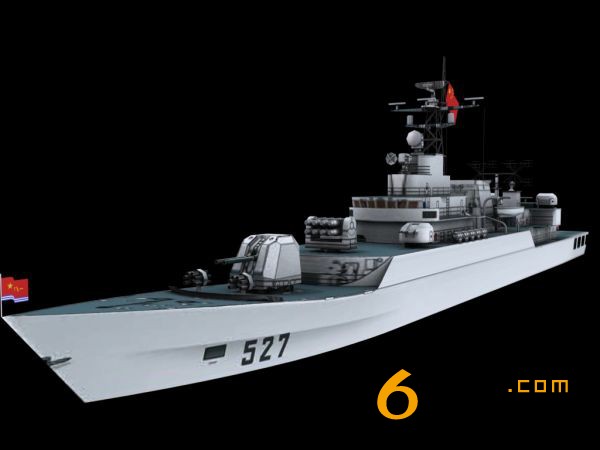 裕华3d护卫舰模型